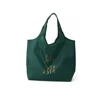 Luxury reusable polyester foldable shopping bag