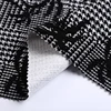 2019 classics concise style 79% polyester 18% spandex fabric jacquard decorative pattern for lady wear