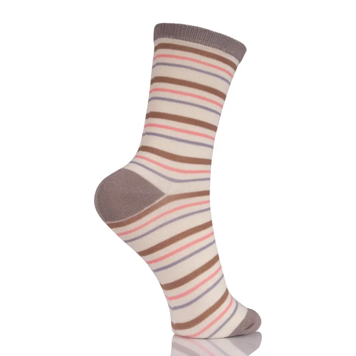Awesome Ladies Striped Dress Socks