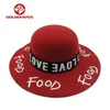 New charm products European style printed logo women's hat for winter