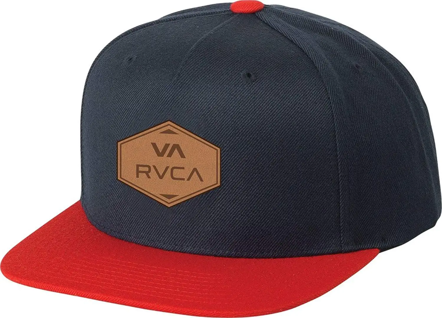 White RVCA Men/'s B-McGee Snapback Hat Cap