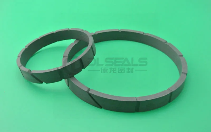 Dlseals 75 Ptfe+25 Teflon Filled Carbon Fiber Seals Ptfe Piston Ring