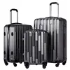 ABS 360 Rolling Hard Case Travelling Bags Suitcase Sets 3 pieces Hardshell Trolley Luggage bags with wheels