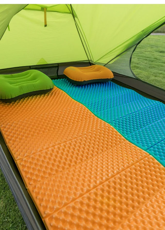 Lightweight and compact XPE camping mat aluminum film camping mattress moisture-proof sleeping pad for outdoor tent mat C03-DA00