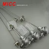 high temperature complete set flanged pt100 temperature sensor