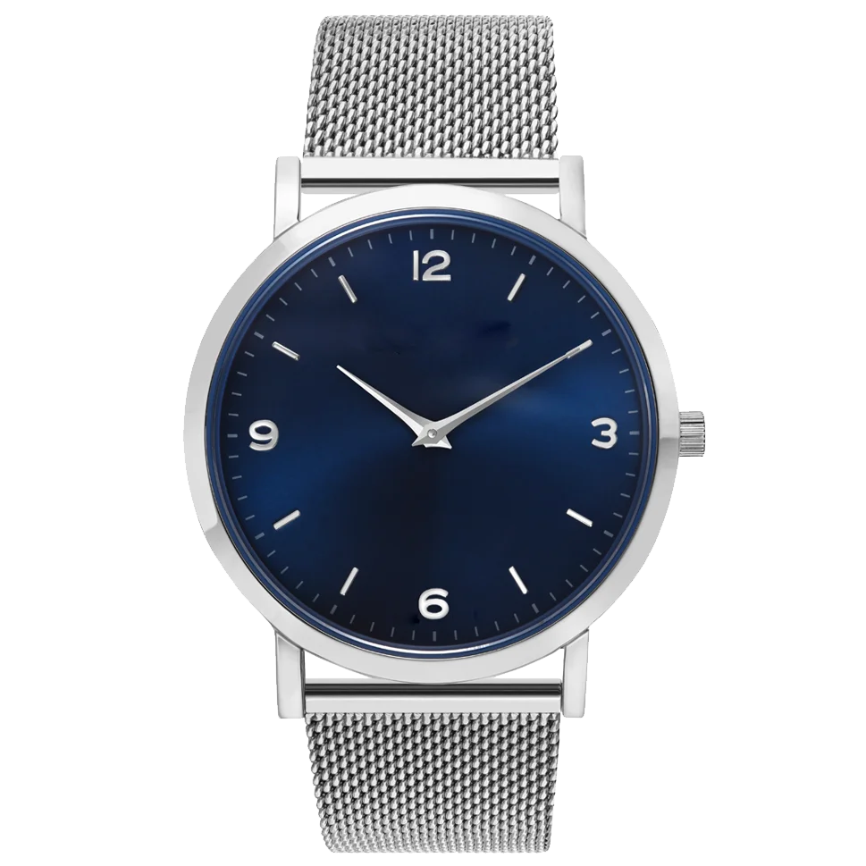 Quartz Watch No Second Hand Japan Movt Leather Strap Watch Buy Quartz