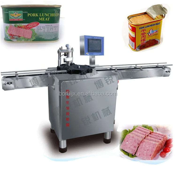 Luncheon Meat Filling Machine/meat Can Tin Filling Machine Buy Tin