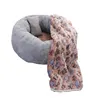 Autumn and winter thick plush round comfortable breathable small and medium pet cat nest
