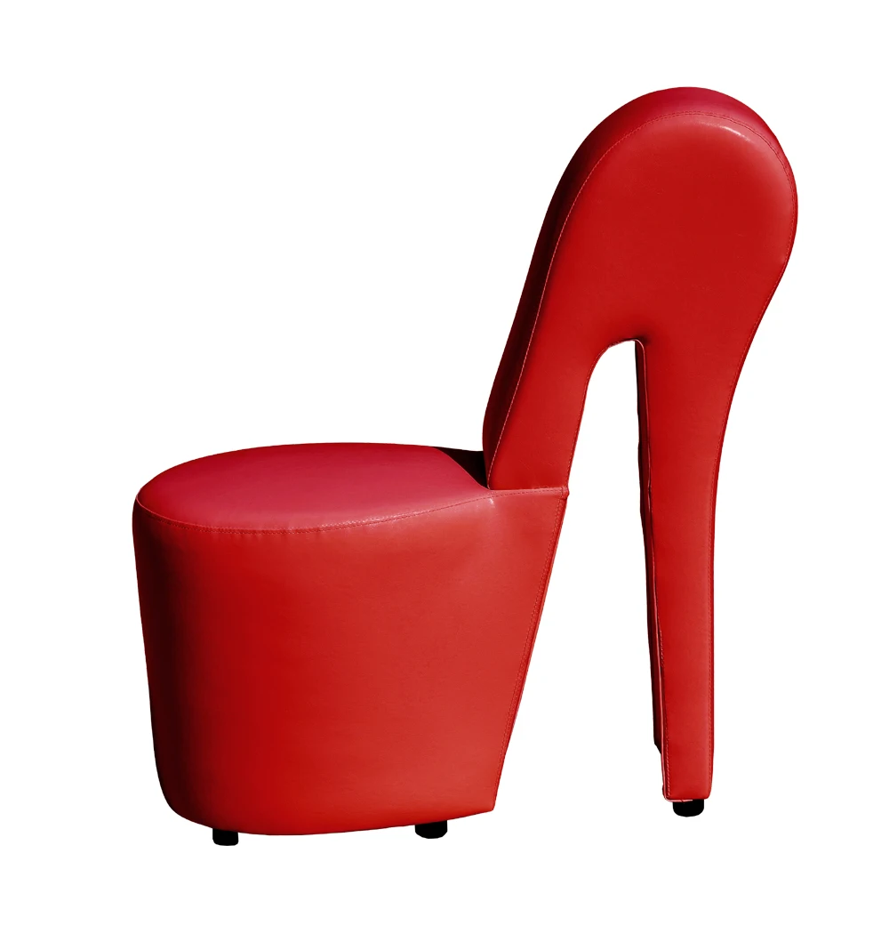 Newest Style Beautiful Shape Leather Pu High Heel Chair Buy
