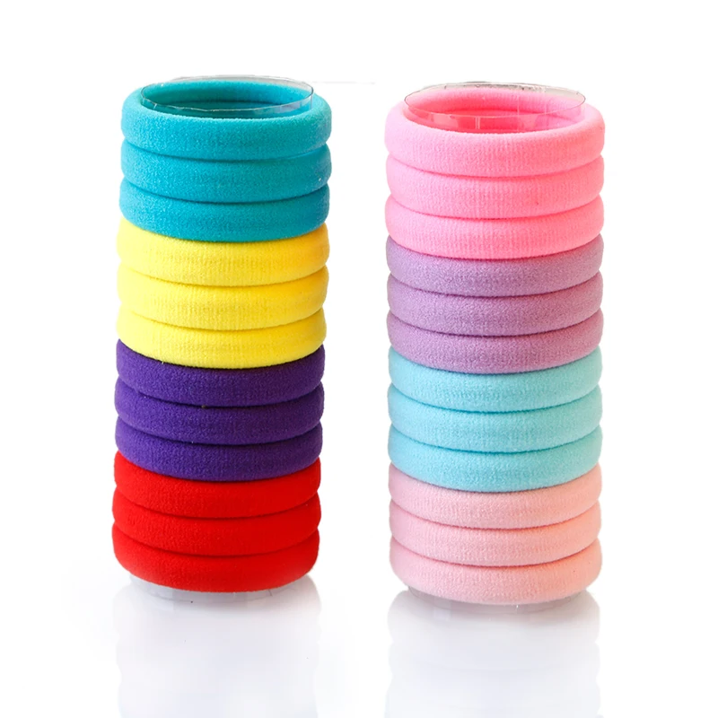 8mm Width Black Loose Packaging No Tangle Stretch Out Cotton Nylon