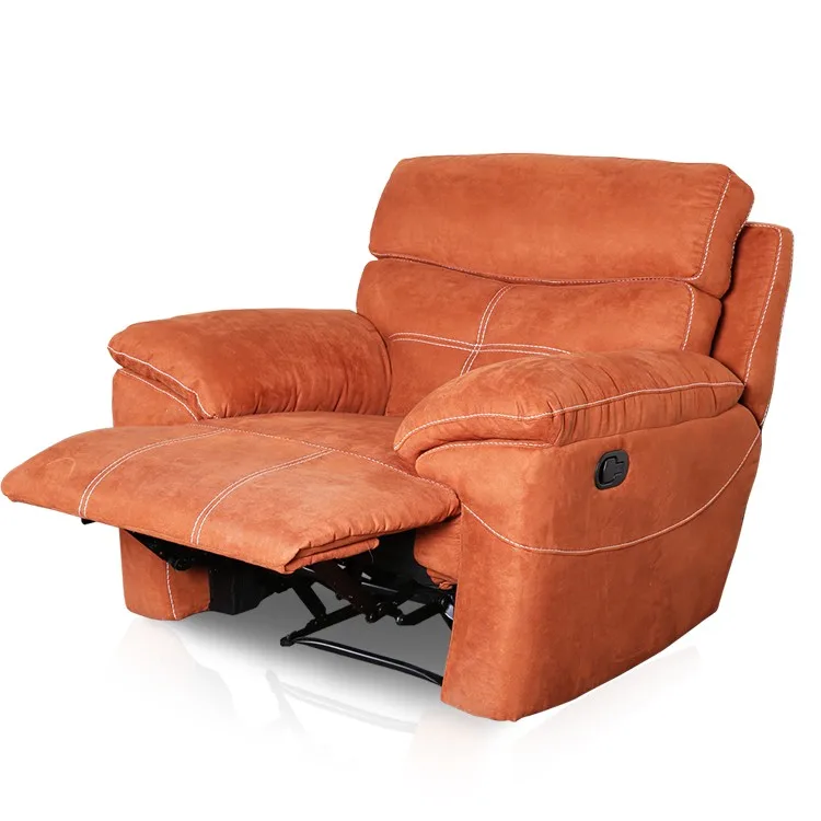 Royal Bright Color Orange Leather Sofa Set - Buy Orange ...