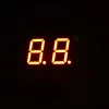 Top quality and brightness 0.56inch single digit display red/yellow/blue/orange/green color led segment display