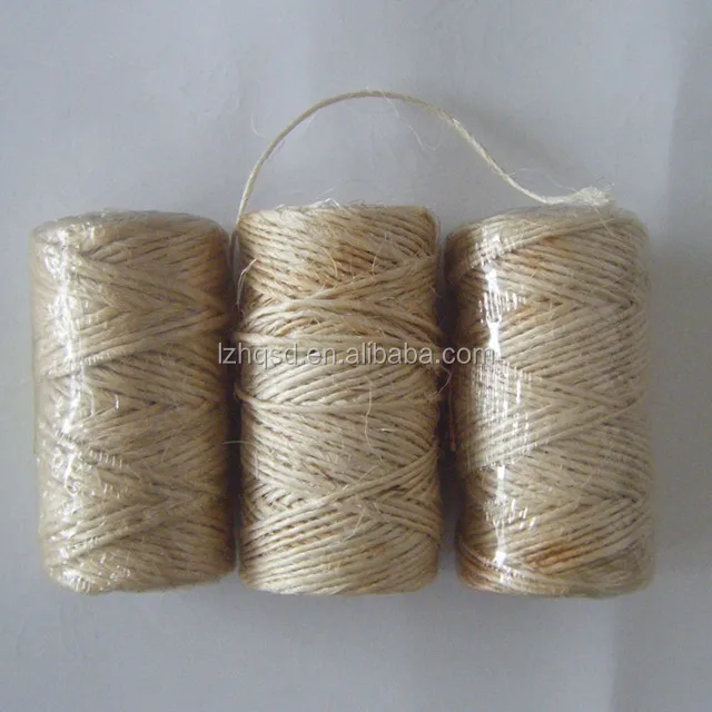 650m Sisal Twine Ball Jute String Rustic Shabby Hessian Cord Decor Craft Garden
