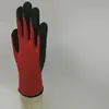Russia Popular Cold Weather Use Non Slip Mechanics Work Gloves With Latex Crinkle Coated For Women