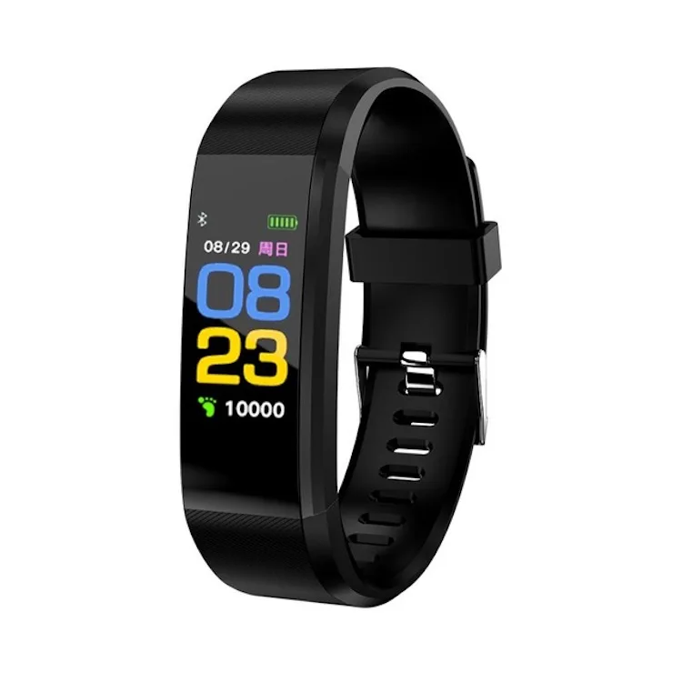ID115 HR Plus Smart Bracelet Waterproof Sport Blood Pressure Fitness Tracker Heart Rate Monitor Wristband