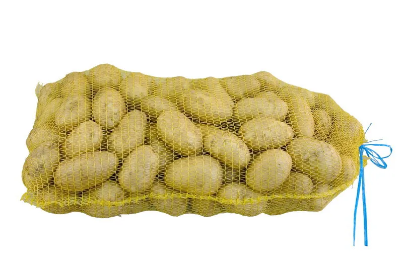 100 Orange Net Sacks 55cm x 80cm 30Kg Mesh Bags Kindling Logs Potatoes Onions 