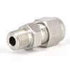 Parker Type Stainless Steel Double Ferrule Tube Fitting Male Connector From perete