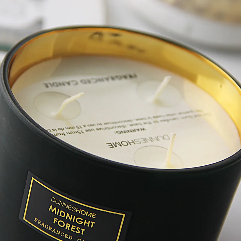 760g Custom Scented Luxury Candle Containers In Glass Jars With