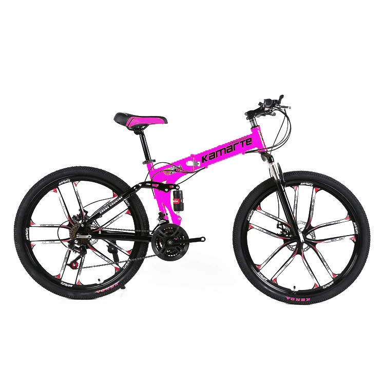 hot pink mountain bike