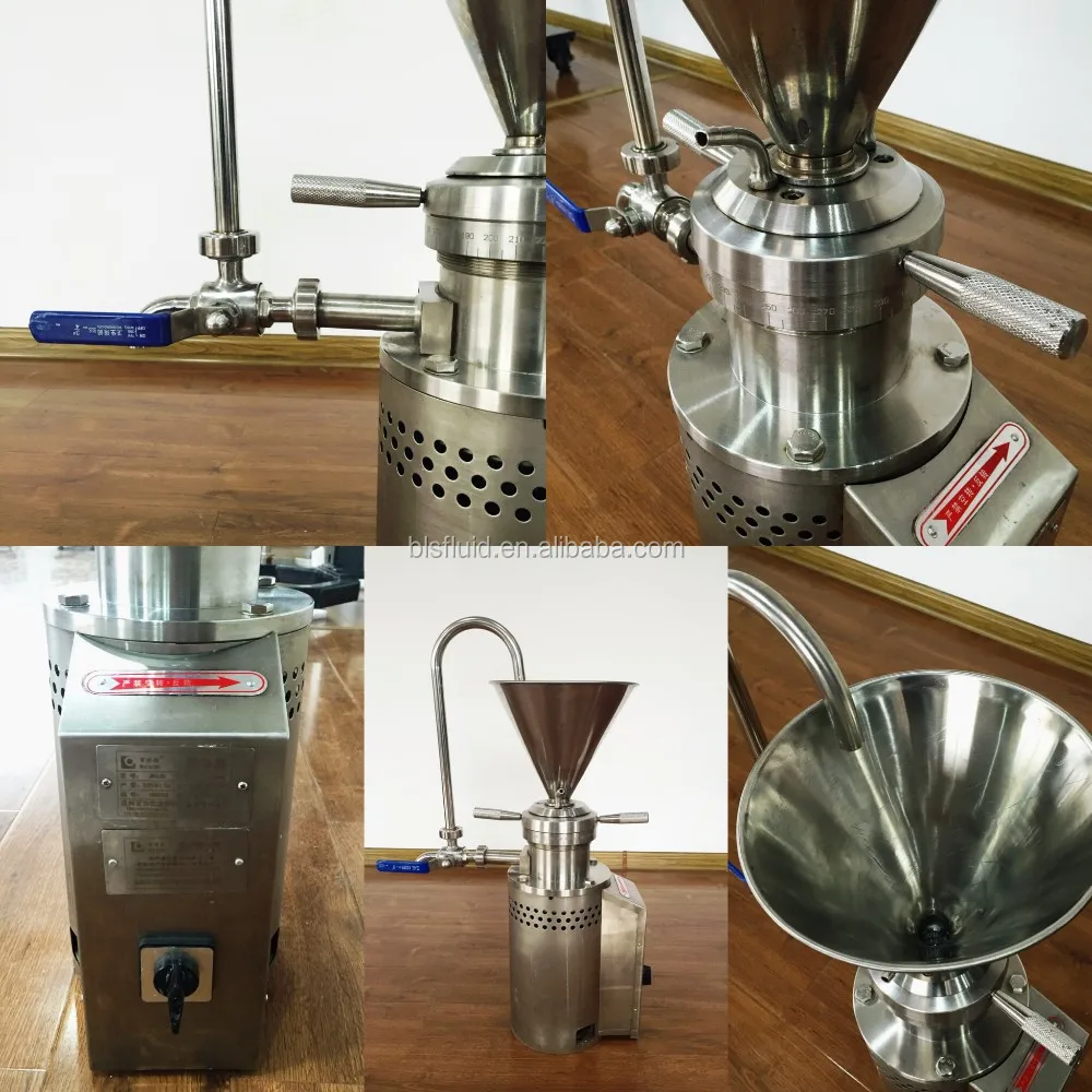factory price of food grade jml 50 colloid mill/ vertical