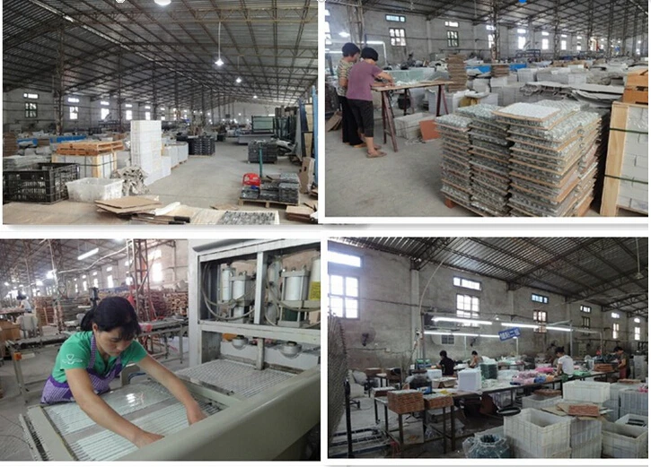 Latest design backsplash marbles kitchen mosaic