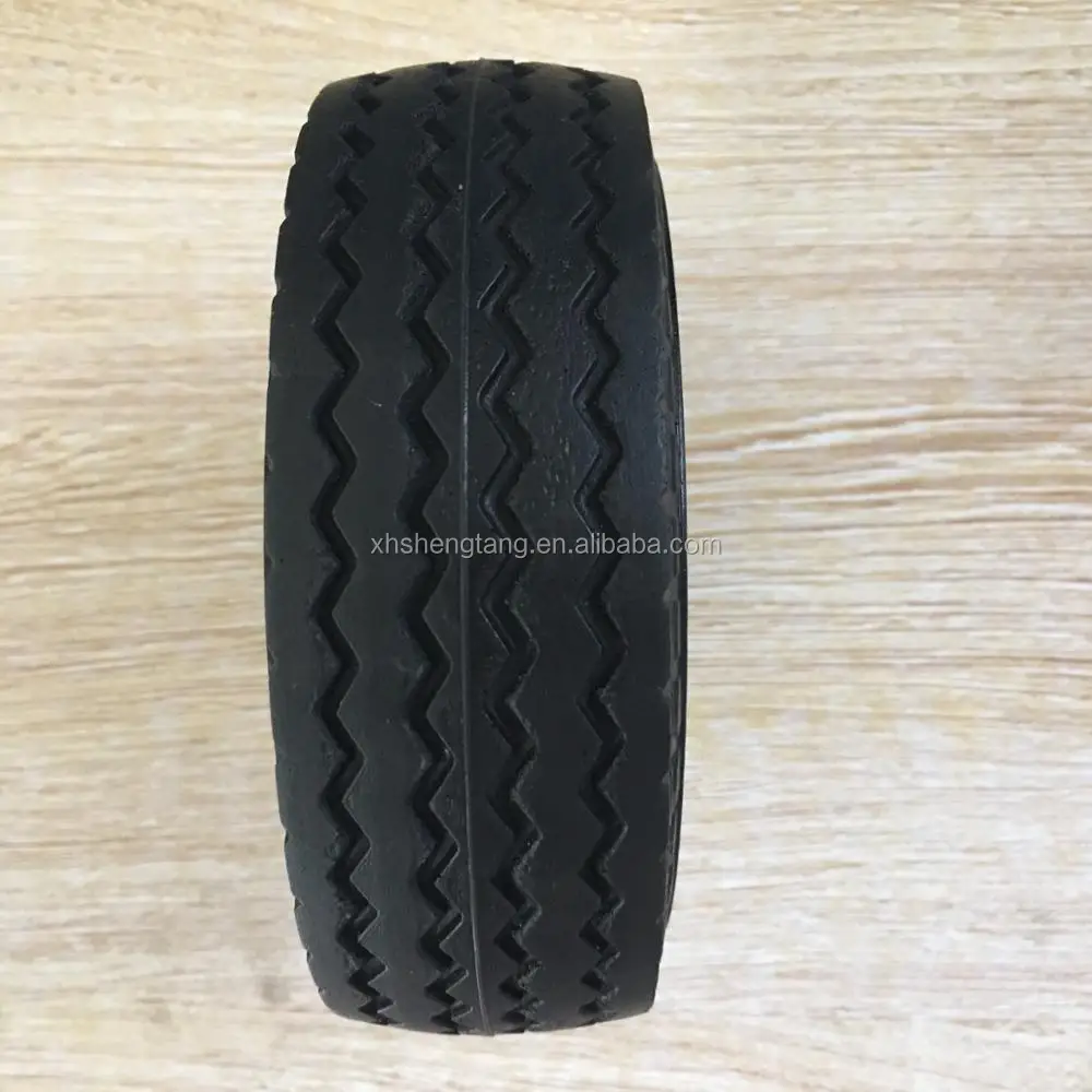 6 Inch Small Pu Foam Solid Wheel For Cart - Buy Pu Foam Solid Wheel 6 