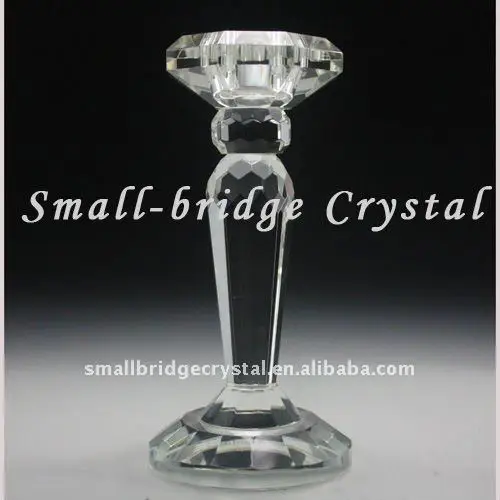 Crystal Candle holder/Crystal Home Decoration/Crystal Gift manufacture