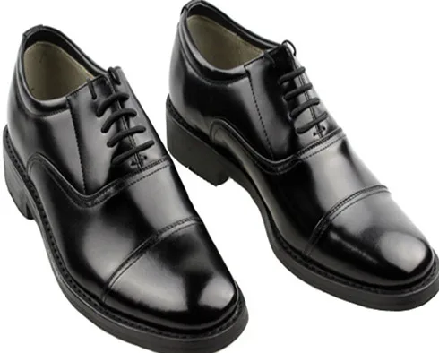 patent leather police shoes