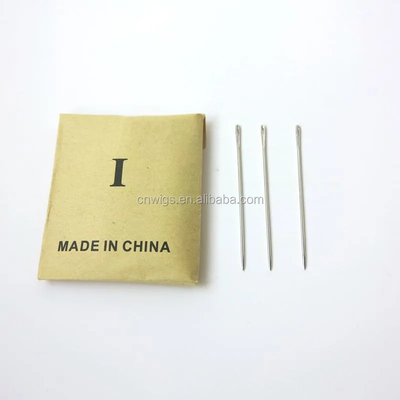 Long C I J Different Shape Types Curved Needles Hair Weaving Thread