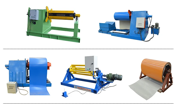 Automatic 5 tons hydraulic sheet decoiler and uncoiler machine