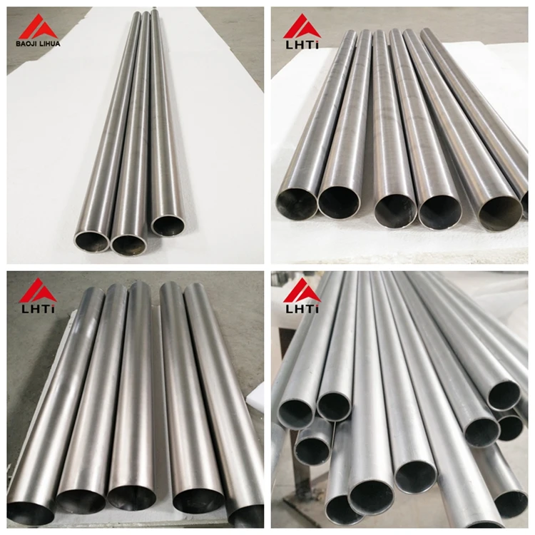 76mm 89mm Titanium Exhaust pipe 1.0mm and 1.2mm titanium tube in stock for Auto exhaust system