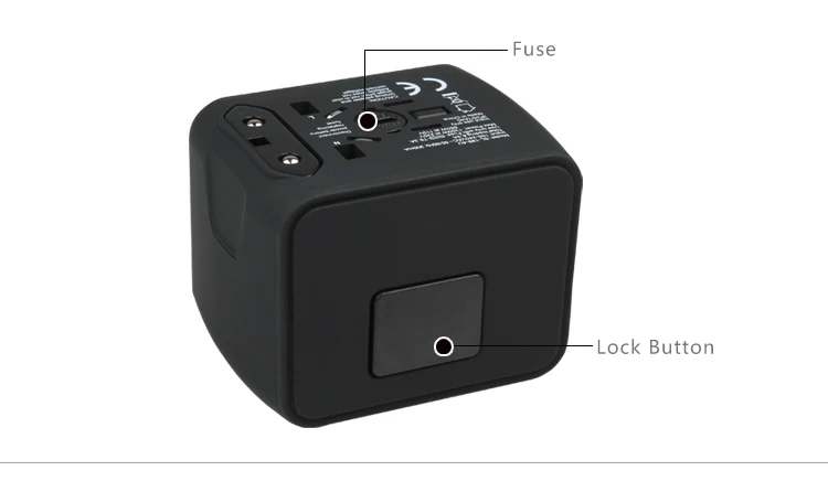 business coporate gifts travel adapter with 2 USB business gift set promotional gift item 