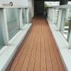 140*22mm exterior wpc solid decking outdoor deck flooring