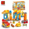55PCS DIY Engineering Building Blocks Science Toys