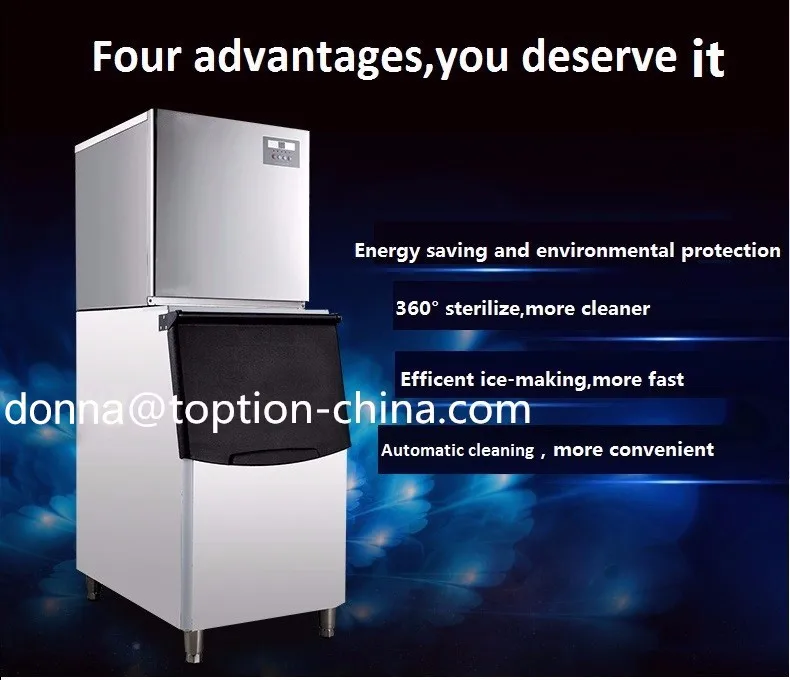 Toption Newest 500kg/24h Lab Laboratory Block Dry Ice Machine Price