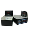 custom label printed display nutrition supplement retail paper boxes