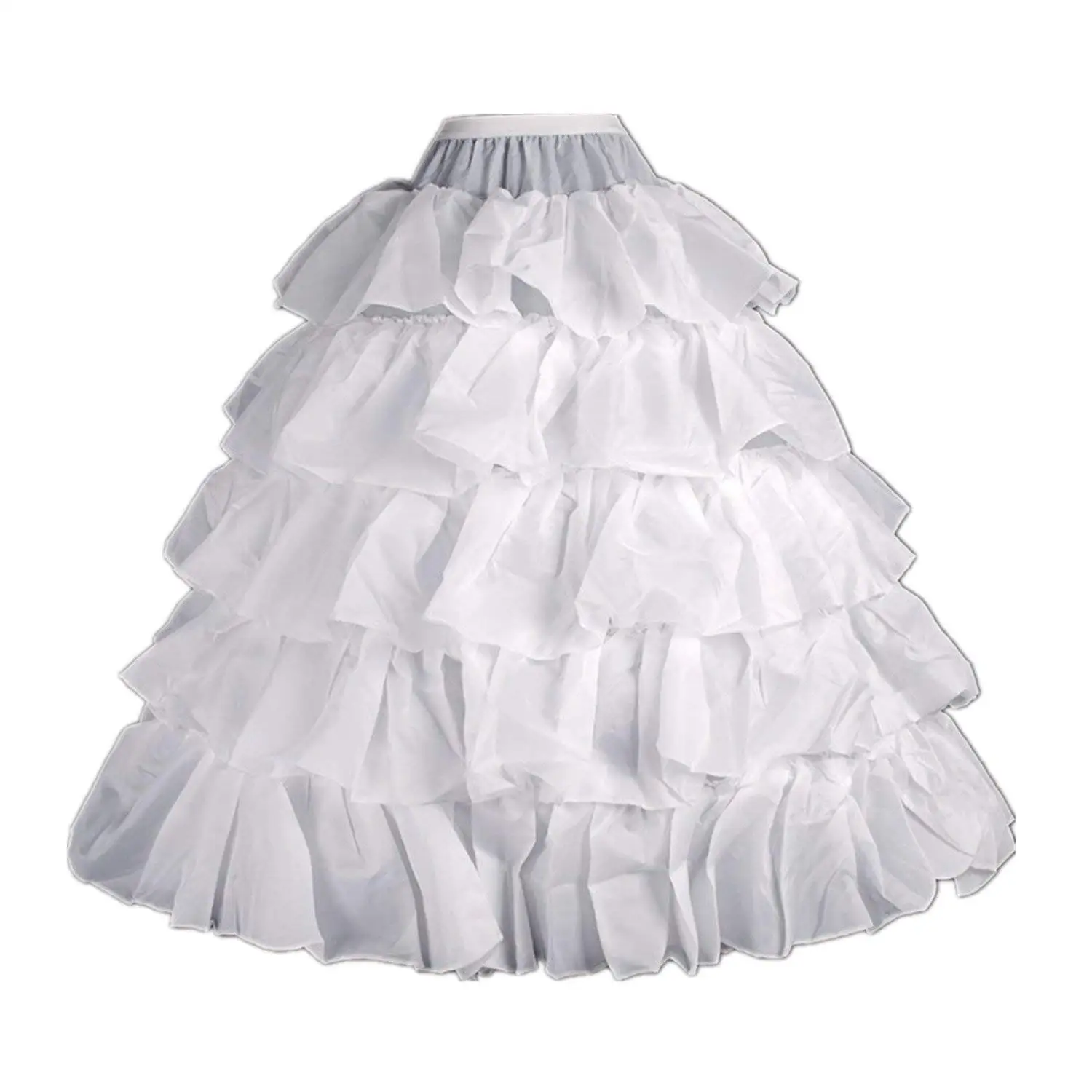 A-LINE HOOPLESS RENAISSANCE MEDIEVAL COSTUME CRINOLINE PETTICOAT SKIRT SLIP NEW
