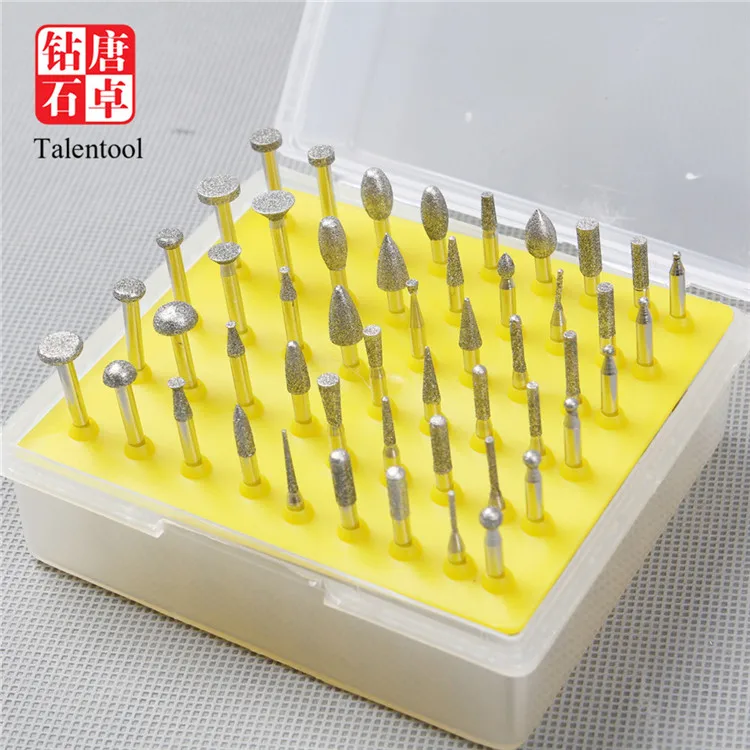 Electroplated Talentool Burr Hole Set For Polishing,Carving Buy Burr