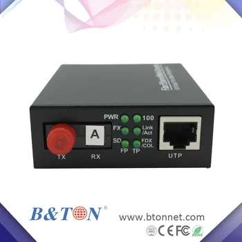 Convert Ip Camera To Bnc 10/100m Ctc Optical Fiber Media Converter ...
