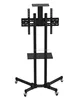 New Model Modern Steel Mobile LCD Tv Stand, Tv Stand With Wheels