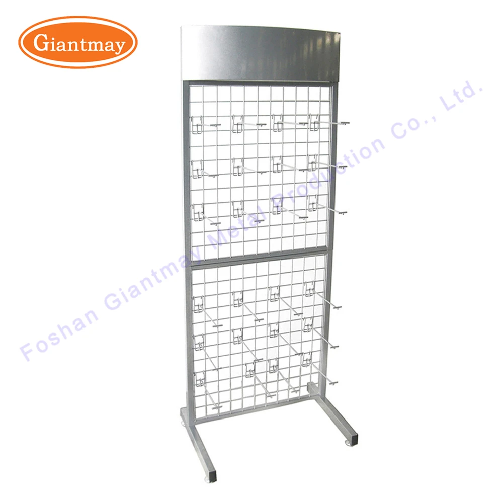 Free Standing Hanging Product Metal Wire Grid Mesh Wall Panel Display Racks Stand Buy Wire