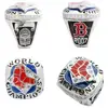 Red stockings championship ring stainless steel rings for men