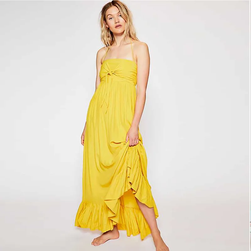 2019 fashion new style halter breast loose frenulum women sexy