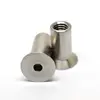 Good quality jean double cap rivets,steel/copper/brass/aluminum/pom rivets