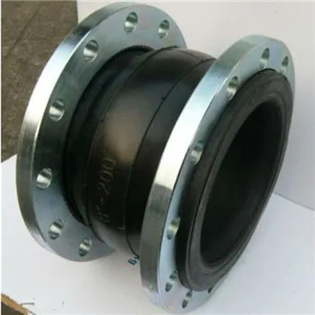 Sfenry EPDM Galvanized Double Sphere Rubber Flexible Bellow Expanison Joint