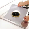 4PCS Kitchen Reusable Gas Stove Burner Cover Protector Liner Clean Mat
