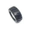 D axle rubber tire robot accessories 43MM tracking car wheel model for N20 reducer motor