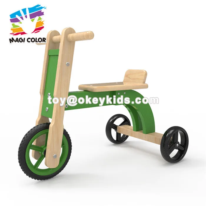 three wheel wooden walker for babies