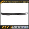 Hama Style F10 Car Spoiler Carbon Fiber Rear Roof Windows Wing For BMW F10