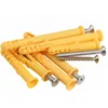 M8 Plastic Yellow Wall Plug Expand Insulation Anchor Bolt